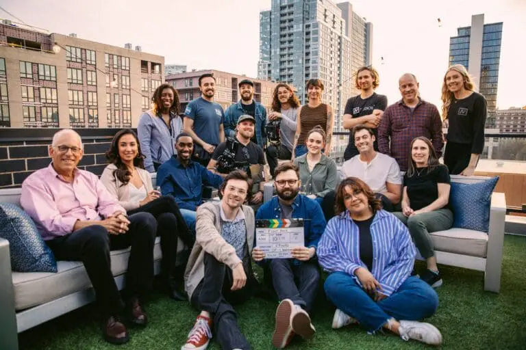 Psoriasin video shoot team